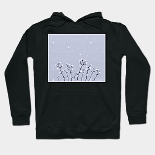 Winter Flowers Hoodie